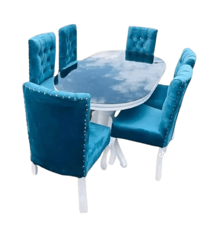 6-Chair Dining Set with Table