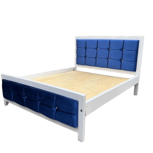 Blue Mocket Bed